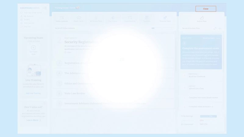 Knopman Marks progress streaks animation